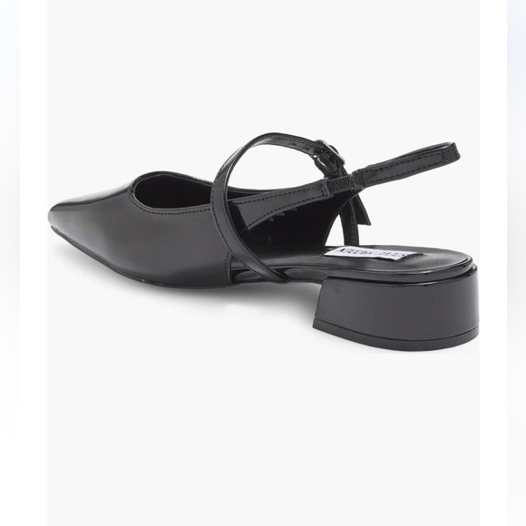 Steve Madden Yourk Pointed Toe Maryjane Slingback Pump Patent Leather  NWOB - Picture 2 of 6